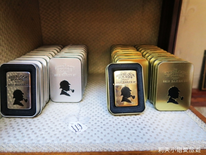 [旅遊] 英國倫敦Sherlock Holmes Museum福爾摩斯博物館 (免費參觀1樓紀念品區)
