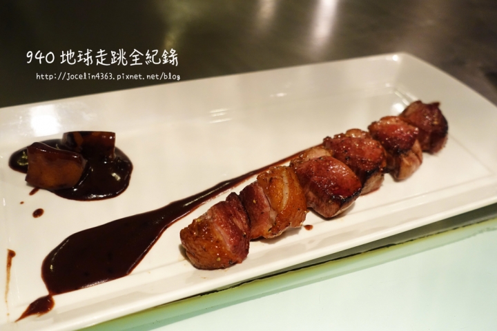 [邀稿 • 台北美食] 夏慕尼新香榭鐵板燒 | 期間限定1314情人套餐。可可鴨胸 X 鯷魚奶油菲力