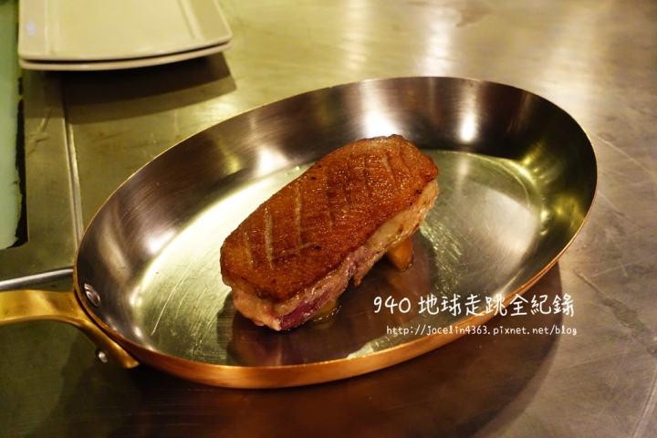 [邀稿 • 台北美食] 夏慕尼新香榭鐵板燒 | 期間限定1314情人套餐。可可鴨胸 X 鯷魚奶油菲力