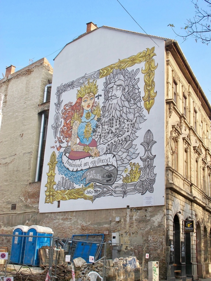 【Hungary.走跳】從猶太區煙草街會堂出發!塗鴉、古著、美食之巷弄趣遊