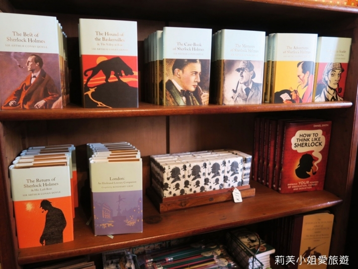 [旅遊] 英國倫敦Sherlock Holmes Museum福爾摩斯博物館 (免費參觀1樓紀念品區)