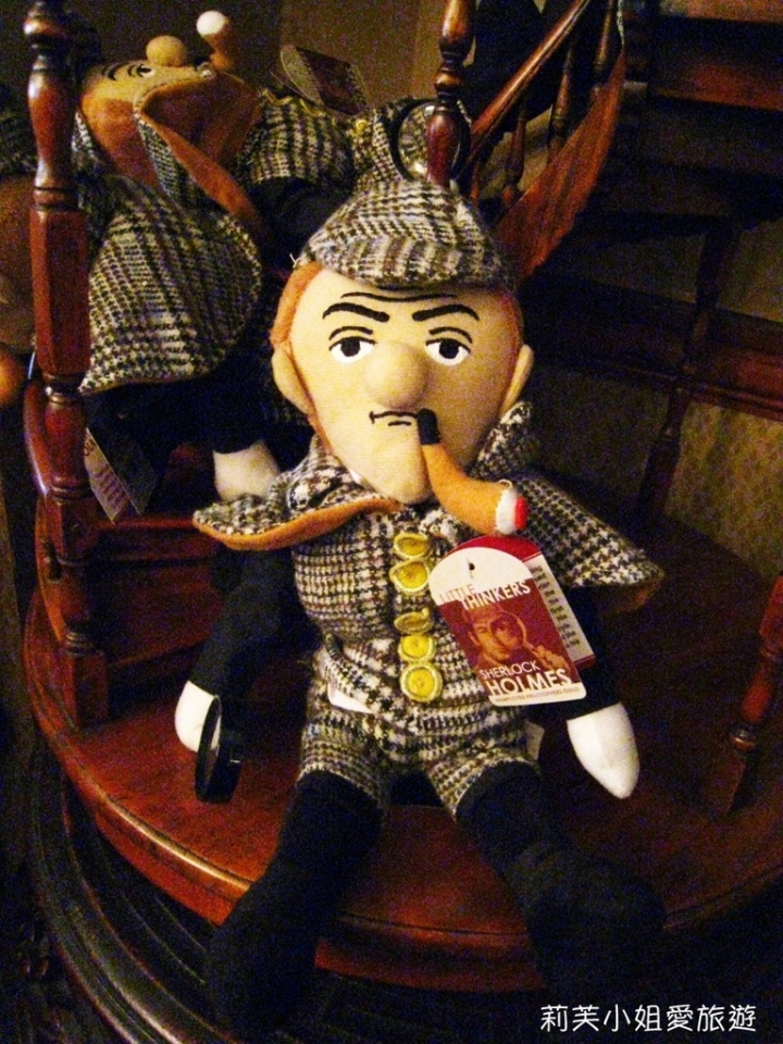 [旅遊] 英國倫敦Sherlock Holmes Museum福爾摩斯博物館 (免費參觀1樓紀念品區)