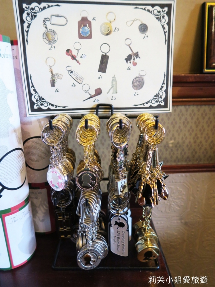 [旅遊] 英國倫敦Sherlock Holmes Museum福爾摩斯博物館 (免費參觀1樓紀念品區)
