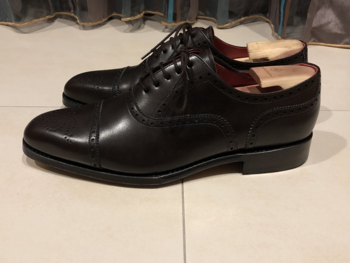 新人入坑 Yanko semi-brogue oxfords