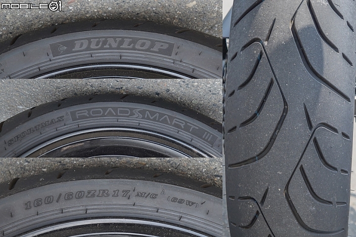 SUZUKI SV650X ABS 後輪型號 DUNLOP SPORTMAX ROADSMART III SUZUKI SV650X ABS 後輪型號 DUNLOP SPORTMAX ROADSMART III