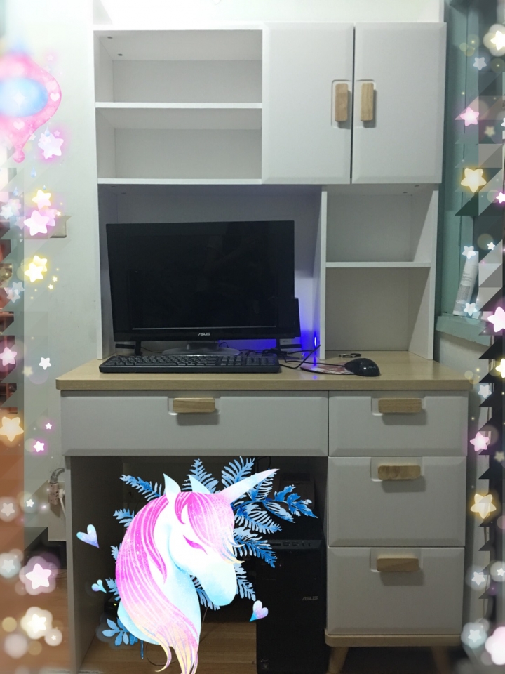 北歐風格書桌開箱-淘寶家具海運分享
