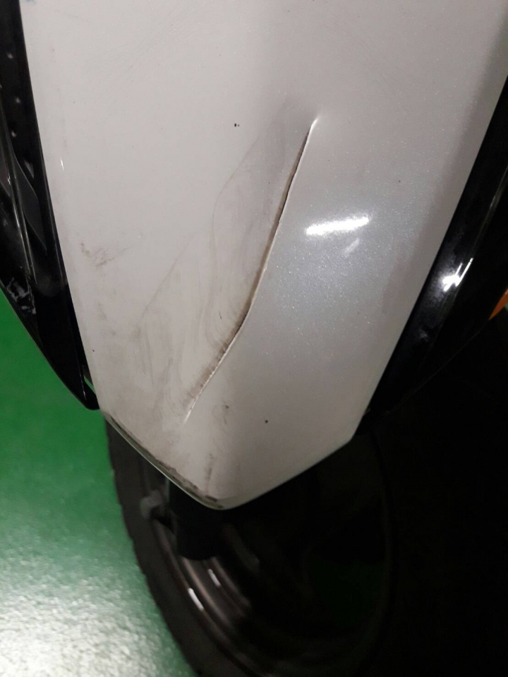 機車擦撞痕跡要如何補救呢?!