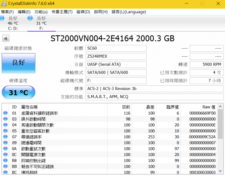 [圖頗多]AKiTiO NT2鐵甲武士+Seagate IronWolf那嘶狼2TB*2 開箱測試