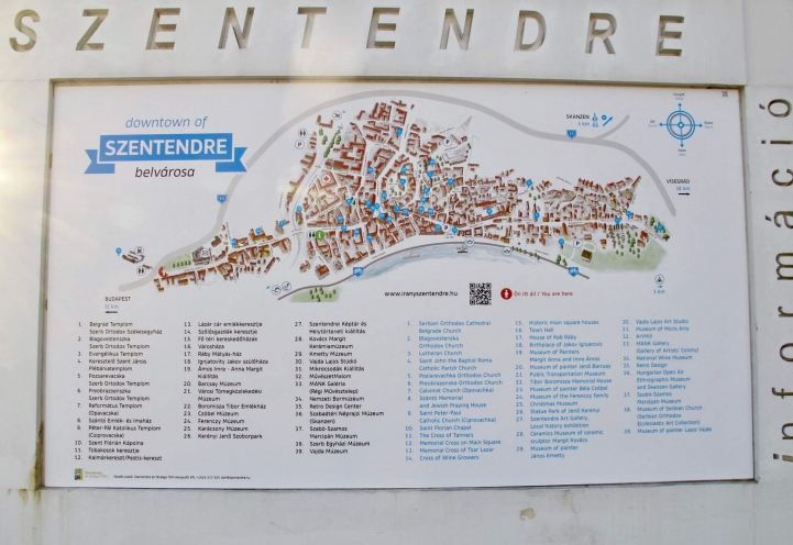 【Hungary．走跳】布達佩斯近郊一日三小鎮旅行(三)聖坦德 Szentendre