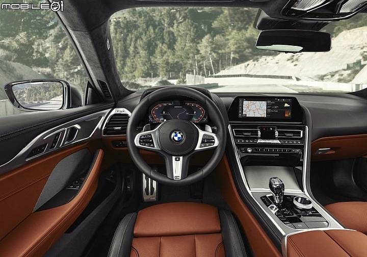 BMW 8-Series Coupe M850i 全新設計的內裝 BMW 8-Series Coupe M850i 全新設計的內裝