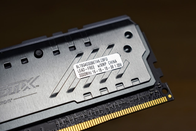 美光 Ballistix Tactical Tracer RGB DDR4-3000記憶體 輕測試!!