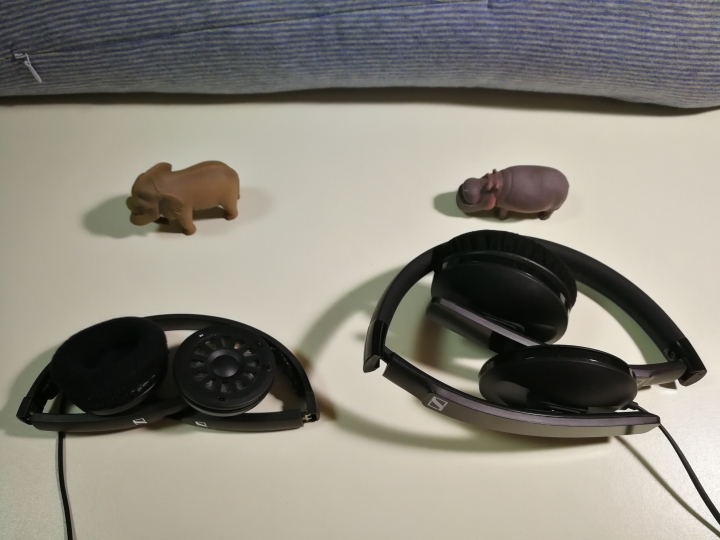 (不專業開箱) Sennheiser HD 2.20S 折疊式有線耳麥耳機