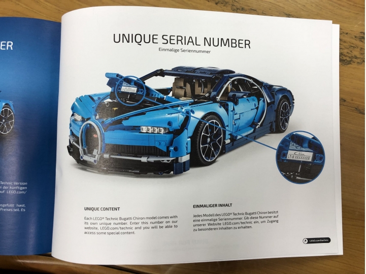 樂高Bugatti 開箱
