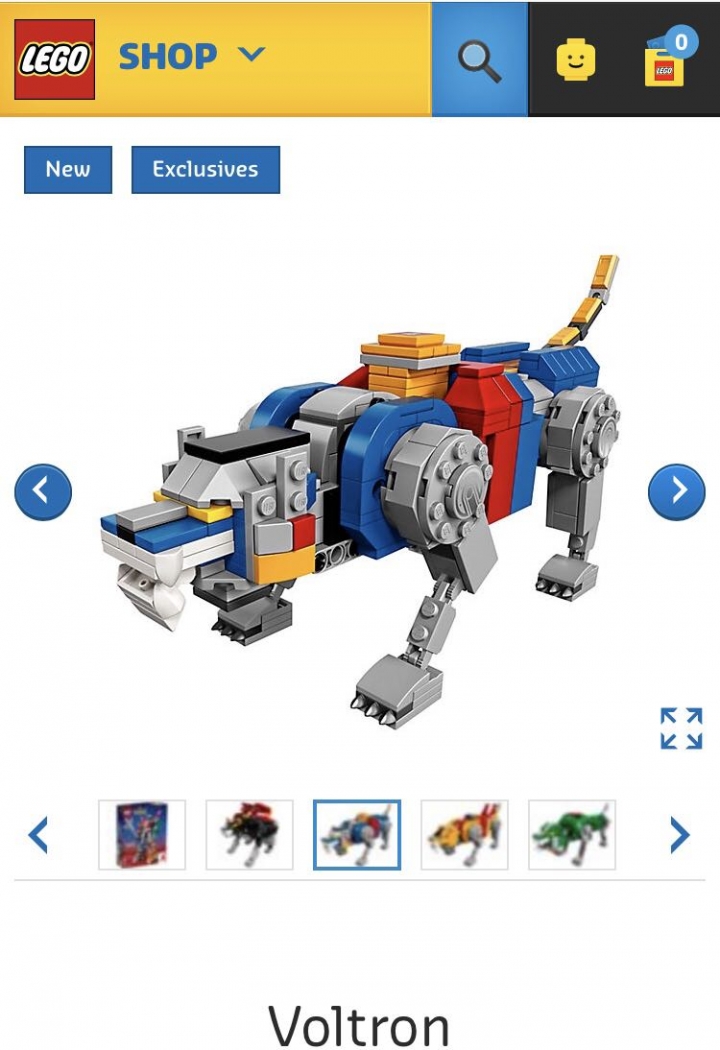 Lego 八月推出 百獸王