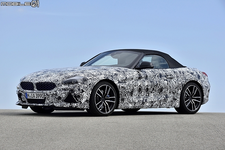 【海外新訊】BMW釋出Z4偽裝照，新一代美型敞篷跑車即將誕生！