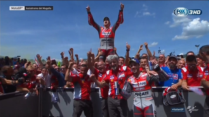 DUCATI 2018 MOTOGP 義大利站最大贏家