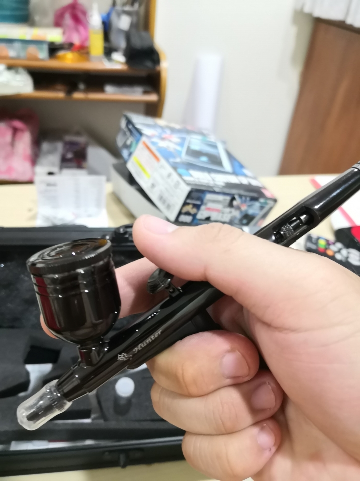開始入噴塗坑射手座0.3雙動+AS186空壓[微開箱]