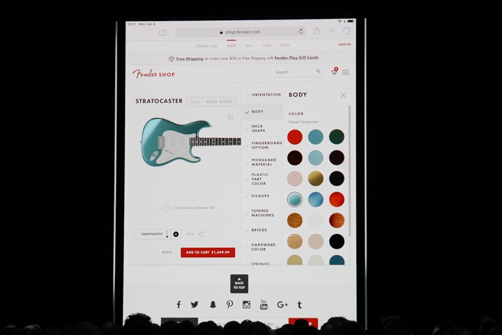 WWDC2018 蘋果推出 AR Quick Look WWDC2018 蘋果推出 AR Quick Look