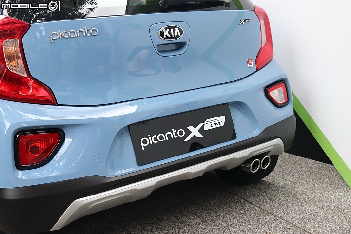 Kia Picanto X-Line 愛麗絲藍尾門 Kia Picanto X-Line 愛麗絲藍尾門