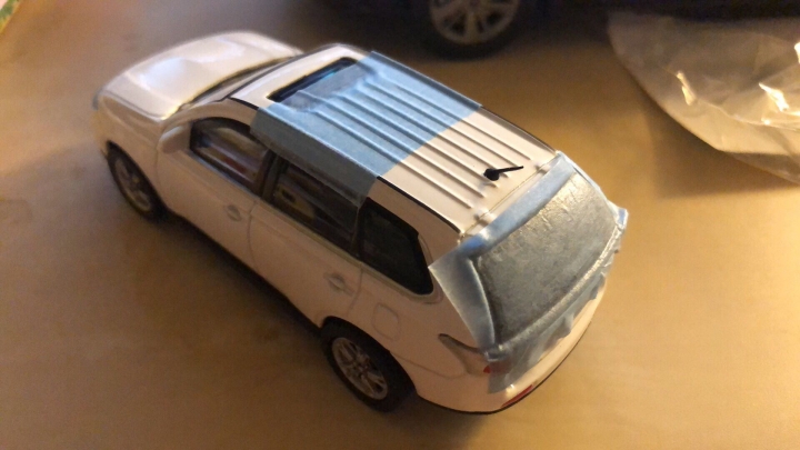 1:43 奧蘭德改裝中市警保大特勤中隊巡邏車