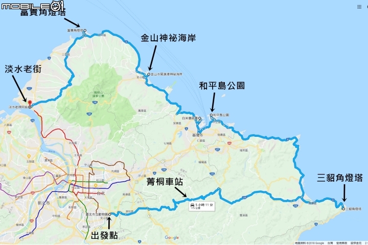 【遊記】北海岸二輪消暑之旅連載！深坑老街 to 三貂角燈塔