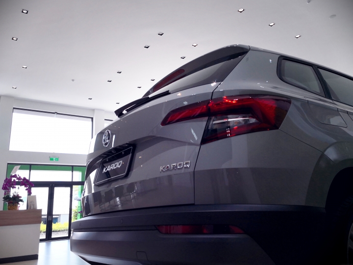 到彰化花壇Škoda新車展示中心看車~