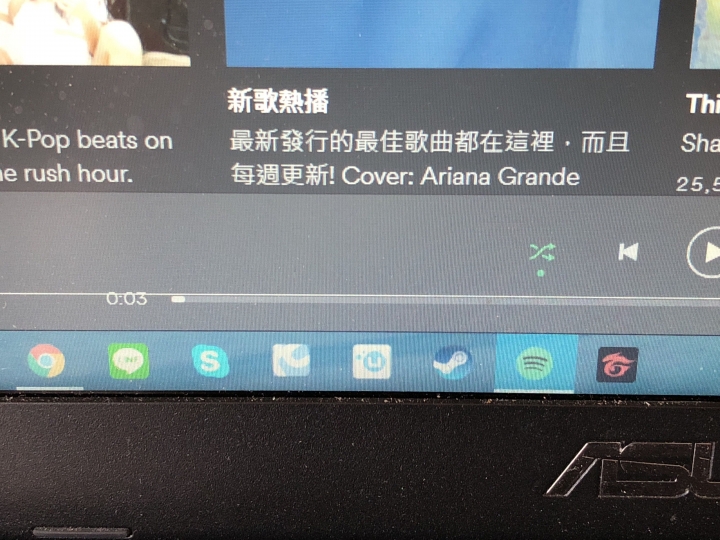 求救 筆電螢幕出現白色虛線