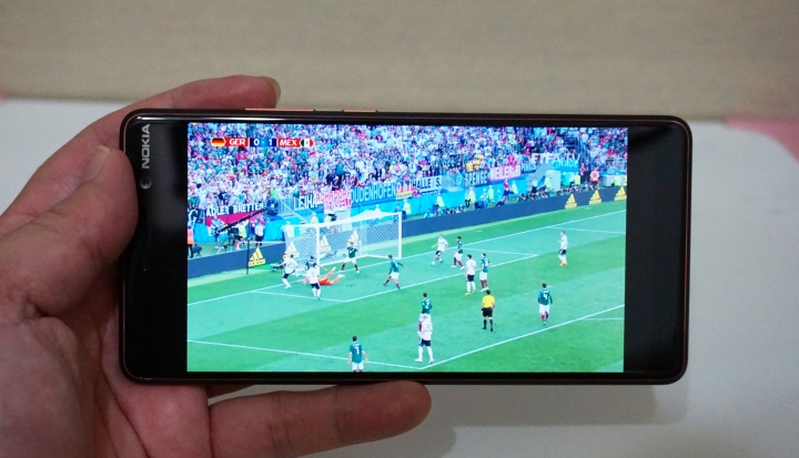 Nokia 7 plus直播測試 (世足賽觀看心得)