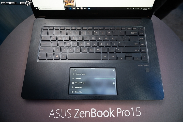 獨創 ScreenPad 智慧裝置 讓 ASUS ZenBook Pro 系列除話題外更具實用性！