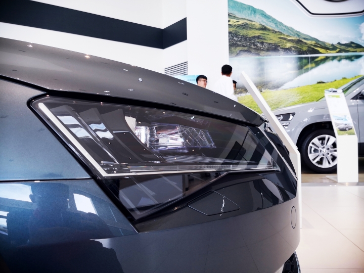 到彰化花壇Škoda新車展示中心看車~