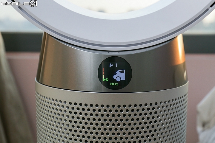 Dyson Pure Cool 智慧空氣清淨機螢幕顯示的資訊 Dyson Pure Cool 智慧空氣清淨機螢幕顯示的資訊