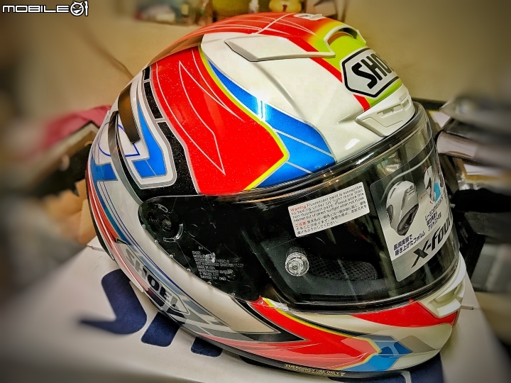 Shoei x14 開箱