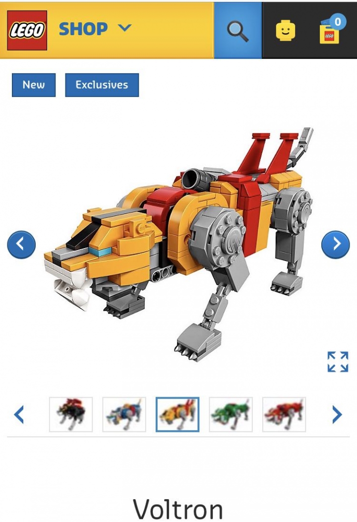 Lego 八月推出 百獸王