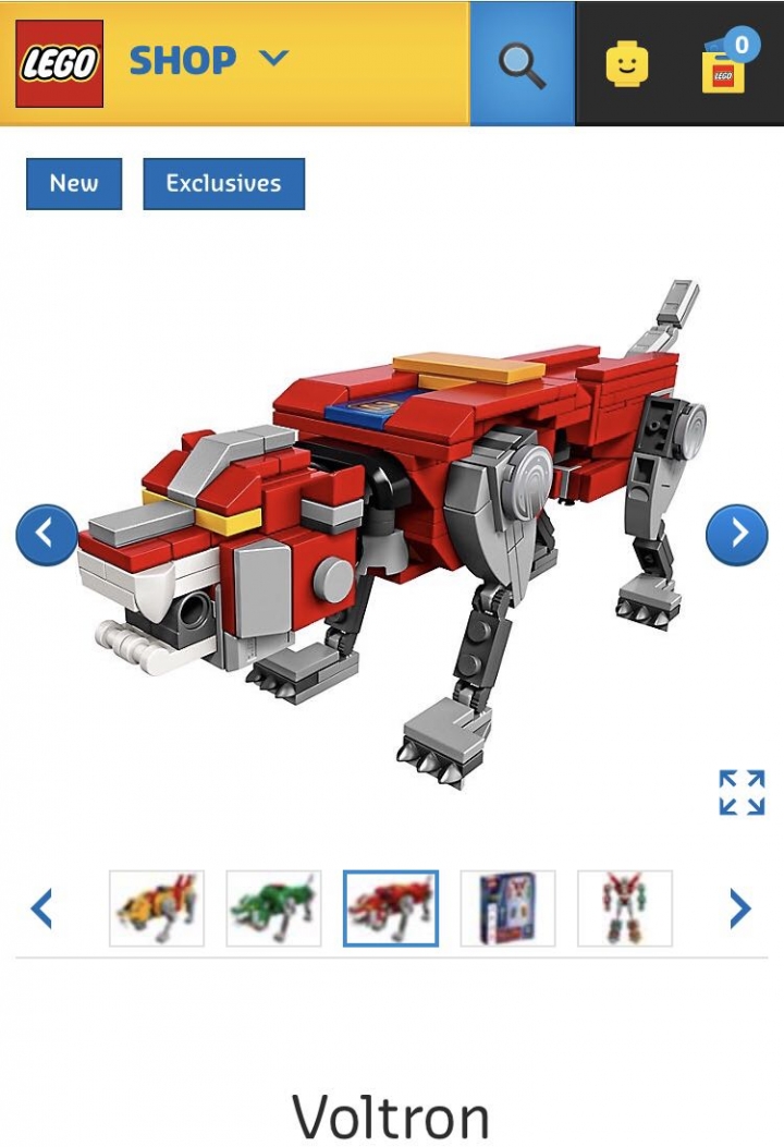 Lego 八月推出 百獸王
