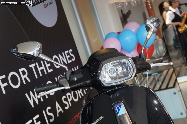 [採訪]Vespa 內湖旗艦展示中心開幕！限量車款 Sprint Carbon 同步展出