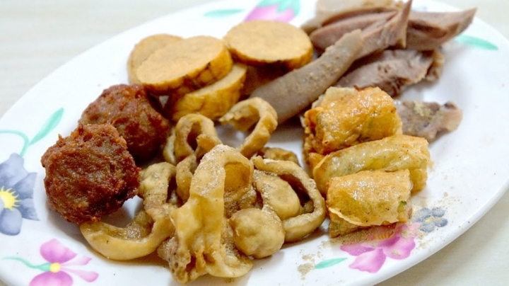 [台南][中西區] 阿財（詹）點心 蝦捲、香腸熟肉 2018