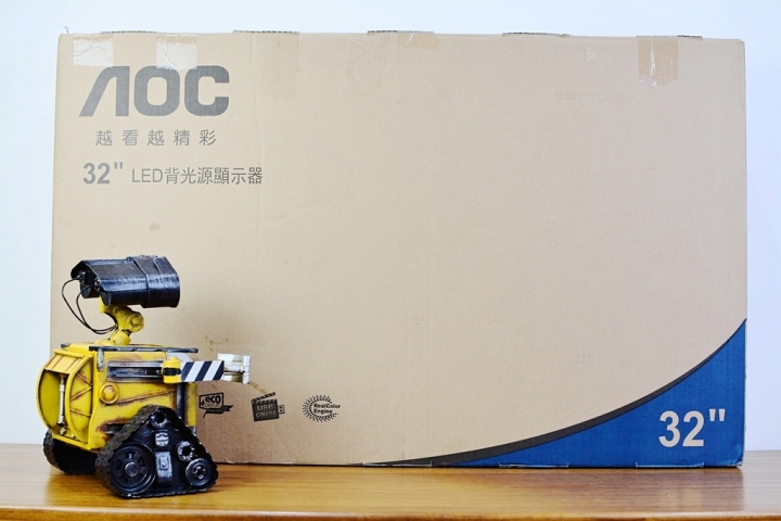 選個便宜好用的第二組電視-AOC 32吋LED電視