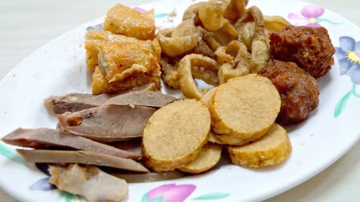 [台南][中西區] 阿財（詹）點心 蝦捲、香腸熟肉 2018
