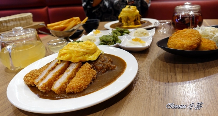 Izumi Curry(微風本館店)/大阪來的超重量12盎司歐姆起司咖哩飯/神燈薯條/(捷運復興站)