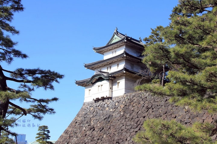 2016日本過新年十三日自助行 (十一)初三上午,到皇宮去。江戶城-皇宮內苑、皇居東御苑!
