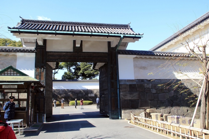 2016日本過新年十三日自助行 (十一)初三上午,到皇宮去。江戶城-皇宮內苑、皇居東御苑!