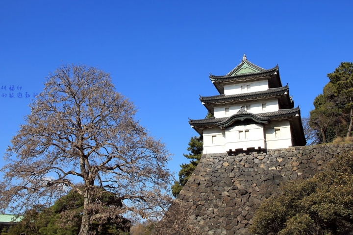 2016日本過新年十三日自助行 (十一)初三上午,到皇宮去。江戶城-皇宮內苑、皇居東御苑!