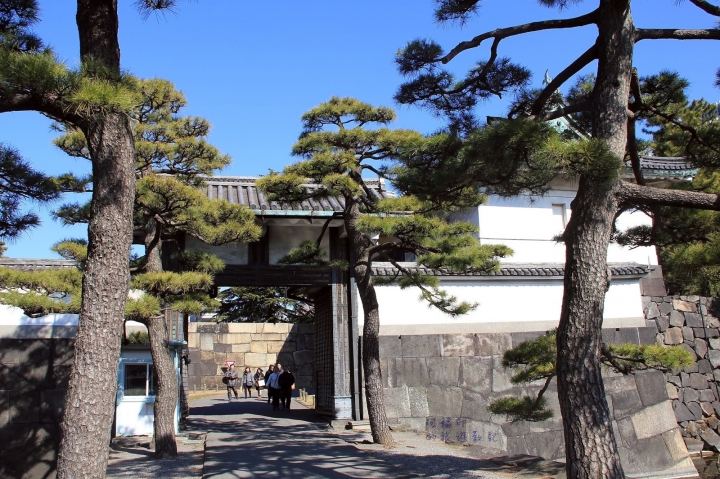 2016日本過新年十三日自助行 (十一)初三上午,到皇宮去。江戶城-皇宮內苑、皇居東御苑!
