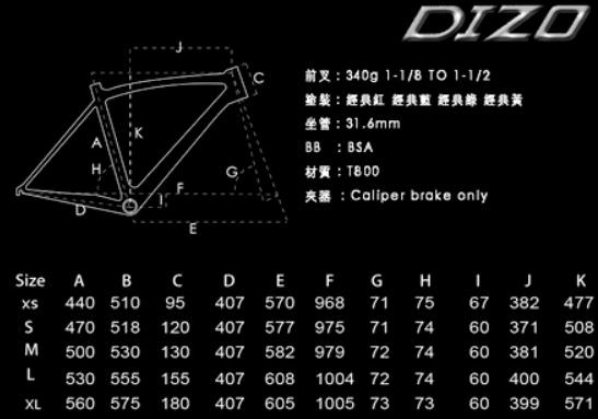DIZO G6(紅)公路車 開箱 和小問題