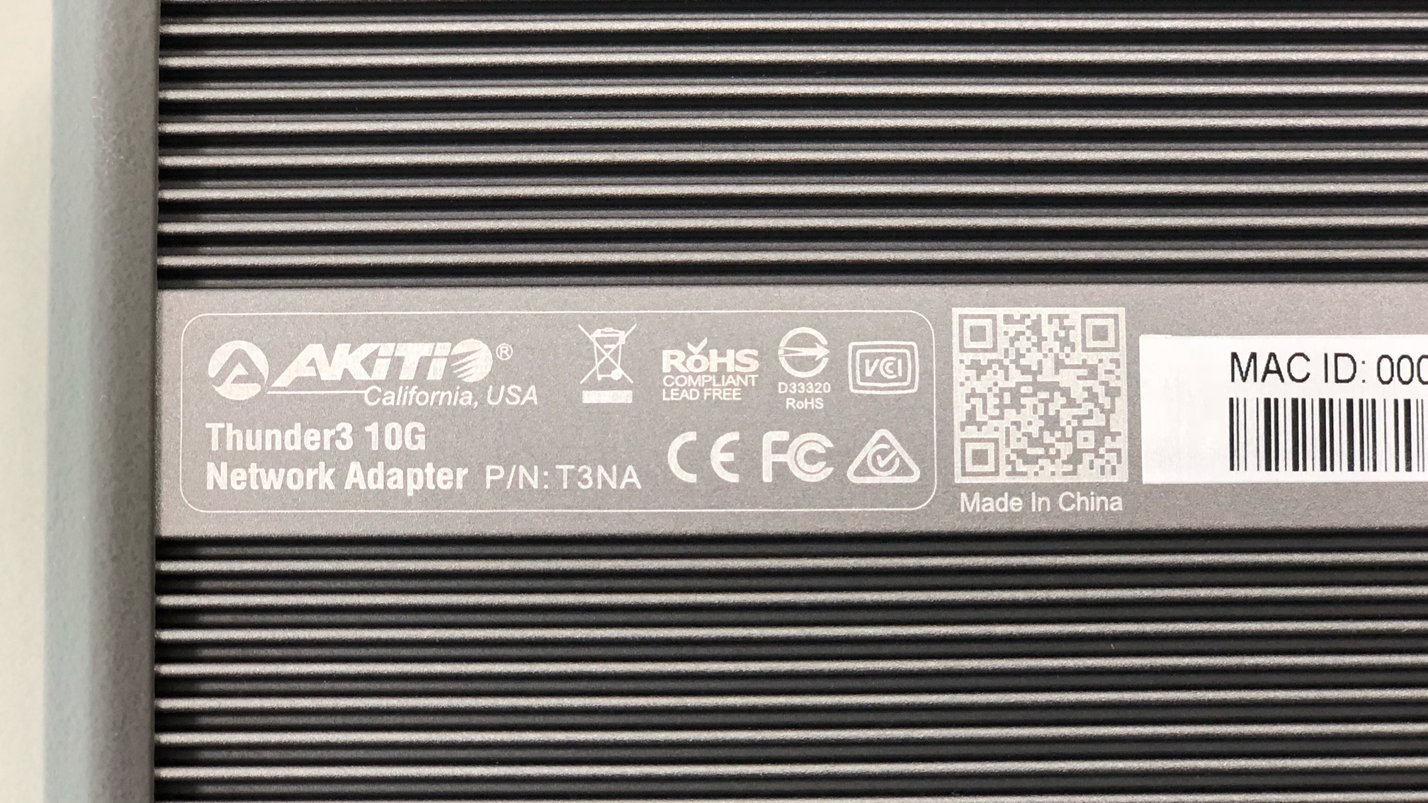 下個世代的網路速度！AKiTiO 雷霆3 10G 乙太網路轉換器(AKiTiO Thunder3 10G Network Adapter)