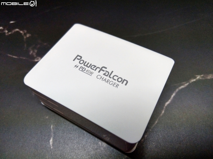 ［開箱］PowerFalcon－PD 45W USB-C充電器