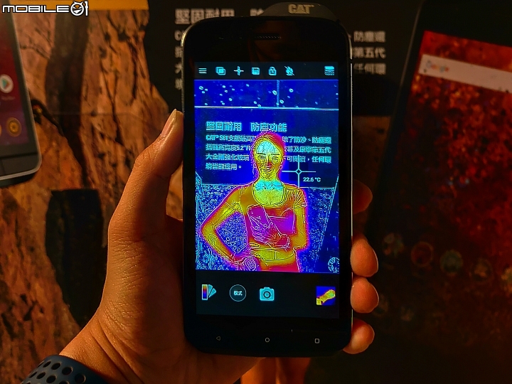 【採訪】多了空氣偵測與雷射測距！三防硬漢機CAT S61登台