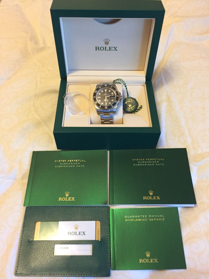 Rolex 黑水鬼 116610LN Submariner 業餘錶迷開箱文