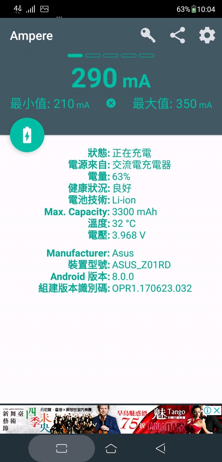 zenfone 5z 用車充2.4A 充電速度很慢