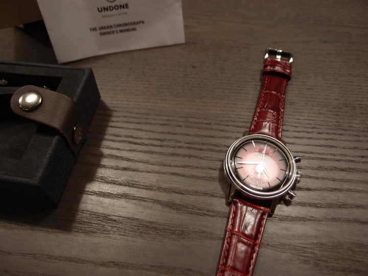 [開箱] Undone Watch 漸層紅 Urban Mystique Mars